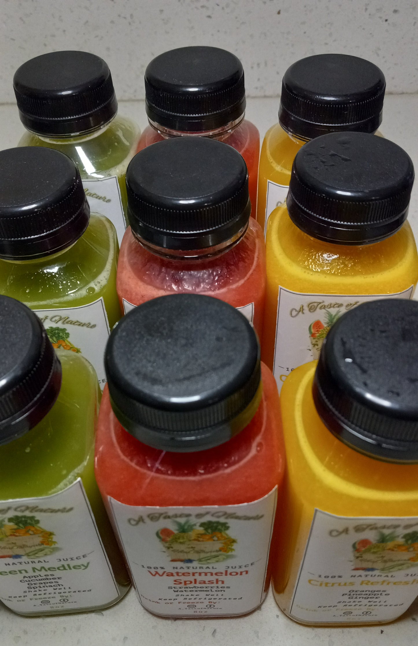 Customized Cold Pressed Juice Pack