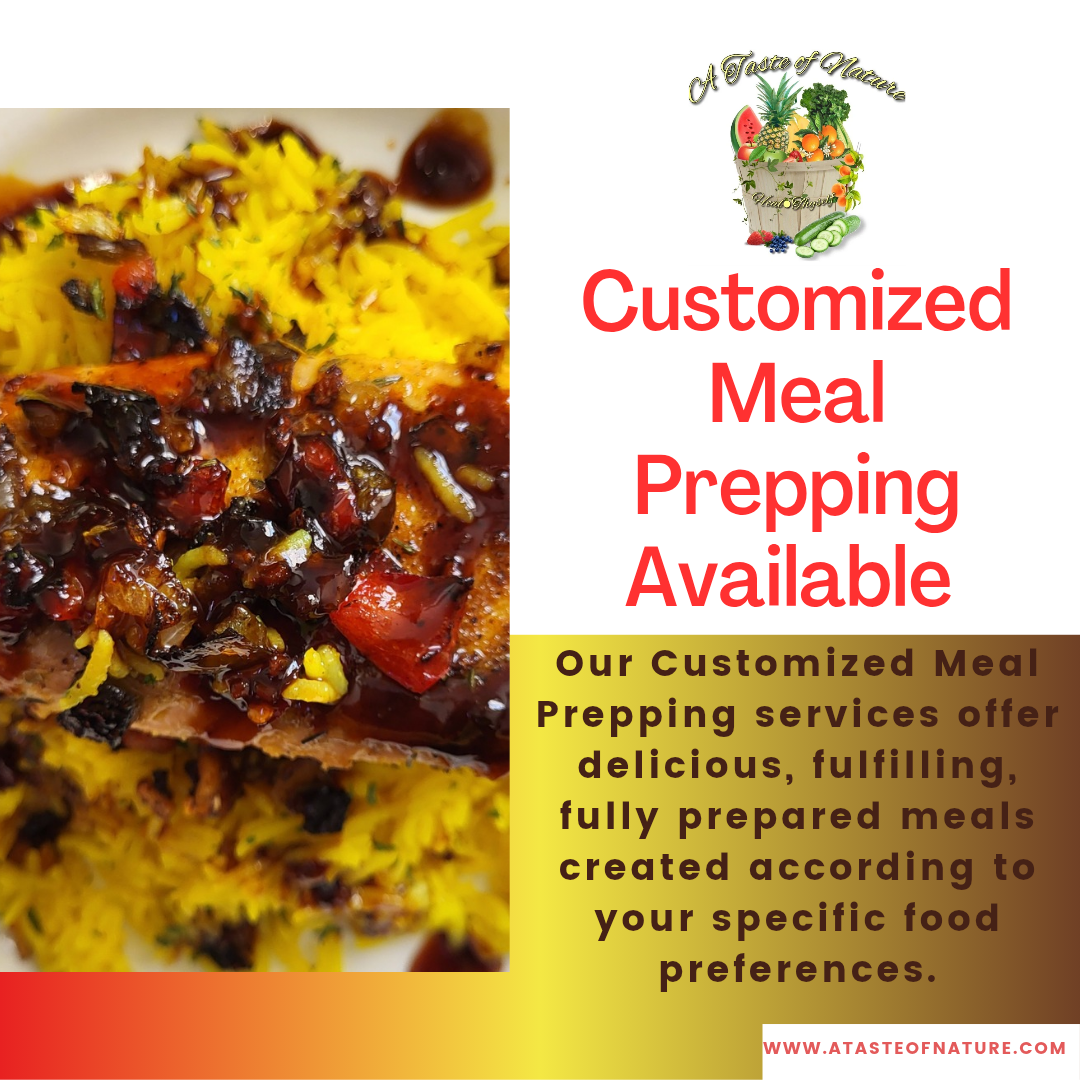 Customized Lunch and / or Dinner Meal Prepping