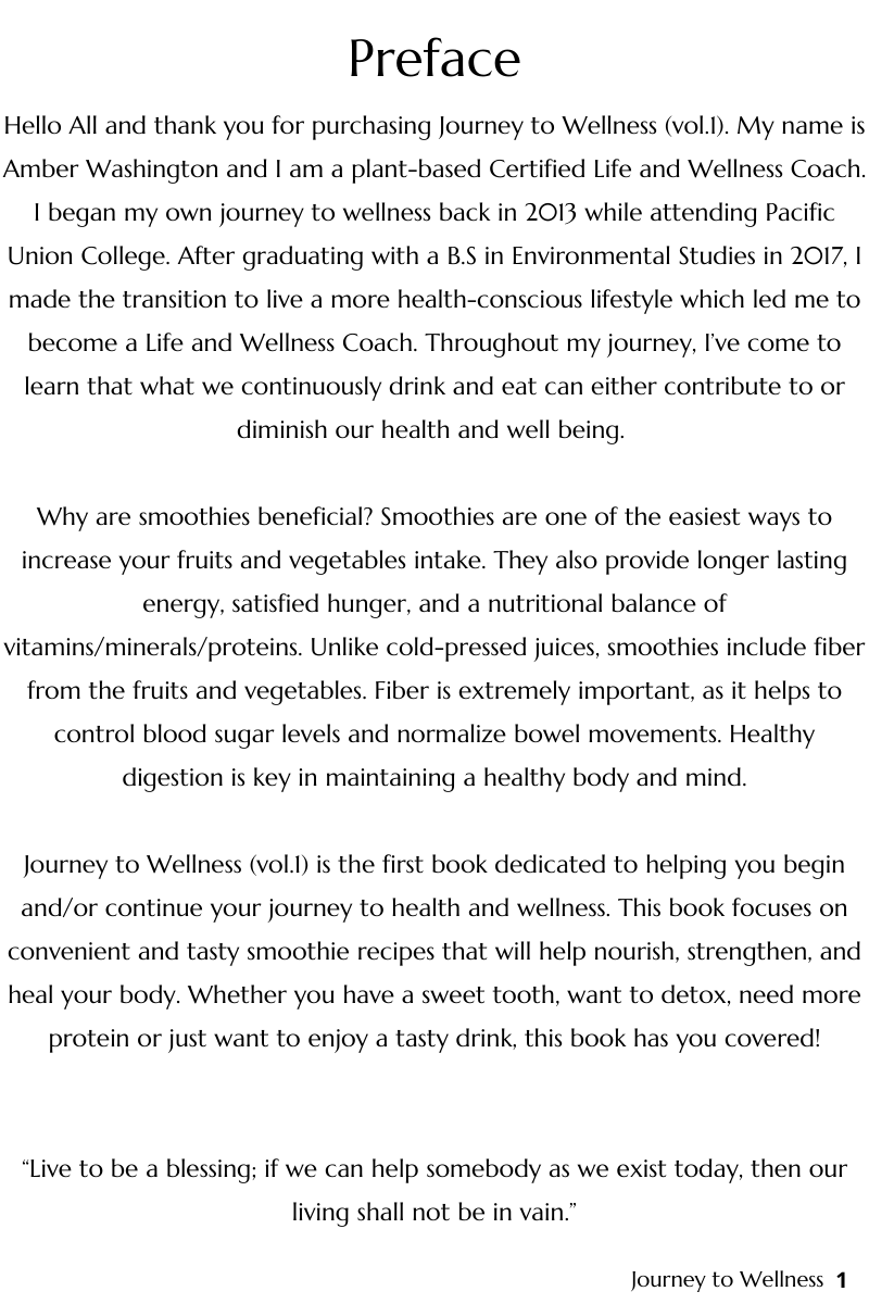 Journey to Wellness (vol.1) Ebook